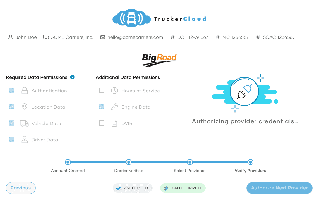 Instantly Onboard Any Carrier and View Truck Location in Minutes